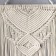 Panel wall -mounted macrame "Necklace" natural 67x45 cm