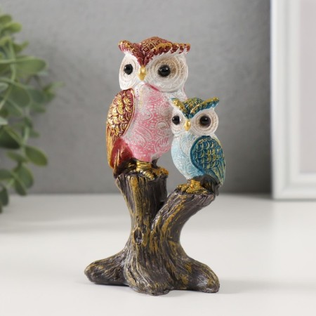 Souvenir Polystone "Mom-Filin with a chick" 4.2x7x12 cm-3