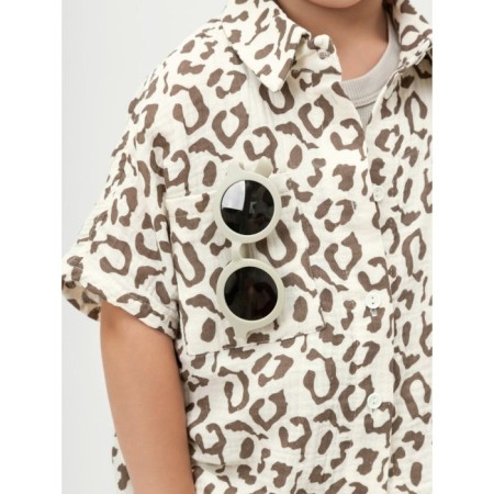 Muslim children's suit Amarobaby Easy, height 116 cm, print leopard-12