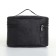 Cosmetic bag with a zipper, with a lining, black color