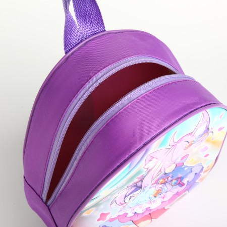 Baby backpack on lightning, "chosen", lilac color-4