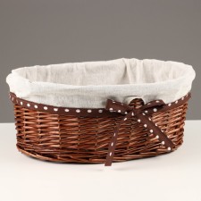 Wicker basket, 34 x 25/14cm