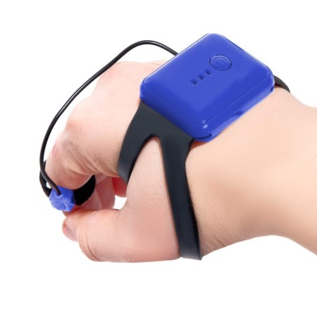 Radio -controlled jeep "Pickup", 4WD, gesture control, operates from the battery, the color is blue-1