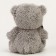 Soft toy "Bear" with a bow, 24 cm, gray color