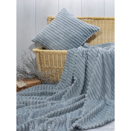 Luxe Grey/Silver blanket, size 150x200 cm-3