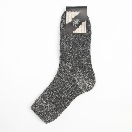 Male woolen socks "Rubchik", dark gray color, size 27-3