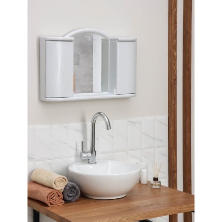 SLRACKAL CASHER for the bathroom "Argo", color white marble-1