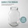 Glass jar, TO-100 mm, 3 l