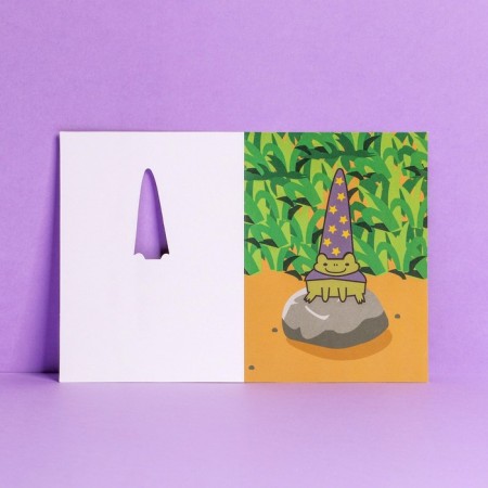 A postcard with a cutting element "Congratulations", 11 × 15 cm-2