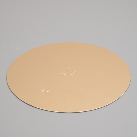 Club of confectionery, round, gold-mesh, 24 cm, 1.5 mm-1