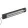 SBSB-2000 "Cedar" heater, infrared, wall, 1500 watts, black