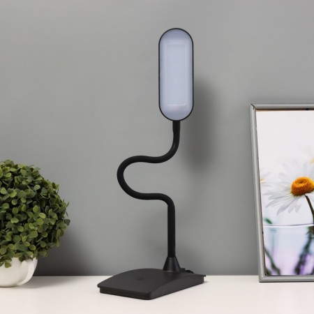Sensory table lamp "Lyumi" LED 5W 6000K Black 10.5x28x35 cm-4