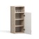 Acadity cabinet with shelf Angelica 400x300x920 Dub milk/ash