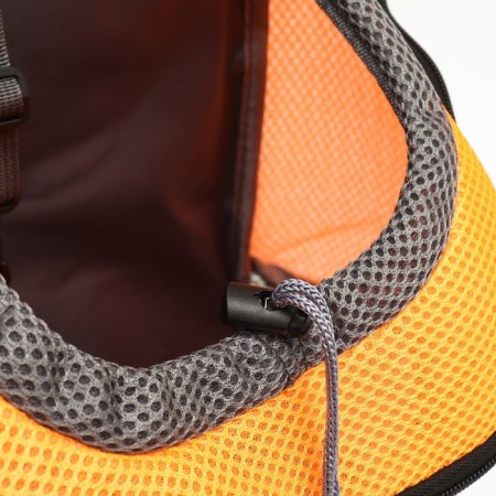 An animal carppet-carrier, maximum weight 16 kg, 36 x 21 x 45 cm, orange-10