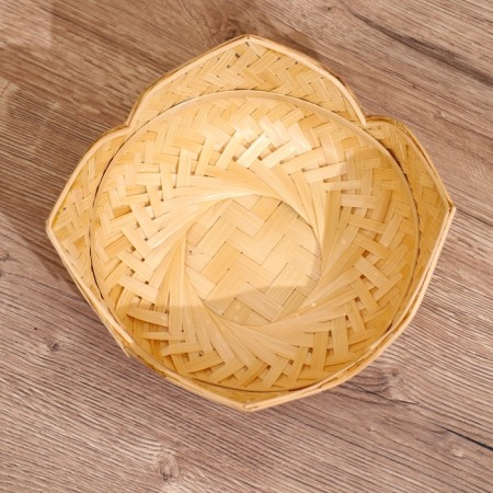 Vaska wicker, from bamboo 18x18x9 cm-2