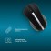 Mouse call 615MW black/optical silver (1200DPI) wireless USB for a laptop (3BU 102945
