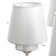 Chantal chandelier 5x40W E14 white+gold 58x58x50 cm Bayerlux