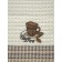 A set of wuffed napkins Diva Afrodita Ceylin "Coffee", size 35x50 cm, 6 pcs