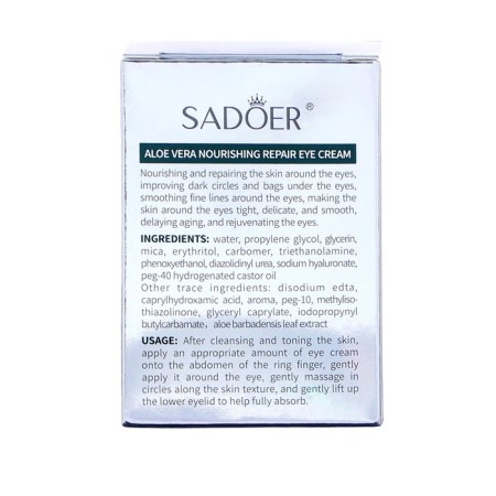 Nutrient eye cream with seaweed, against swelling and wrinkles, 60 g-3