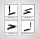 Set for marking the tundra, support, pencil with an elongated tip, 6 sections