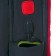 Youth backpack 45 x 31 x 12 cm, ergonomic back, Across M-4, black/red M-4-2