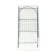 Shpalera, 190 × 50 × 1.6 cm, metal, green, "collapsible grid"