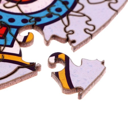 Figure puzzle "Mandala", a series "Funny toys"-3