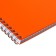 Notebook on the crest A4 60 sheets in the Calligrata cell is orange, plastic cover, offset block