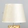 CALISE Table Lamp E14 40W gold 19x19x32 cm Risalux