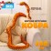 Soft toy "Cobra", 30 cm/200 cm, yellow color