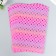 Foamiran "Golden stars on bright pink" 2 mm format A4 set of 5 sheets