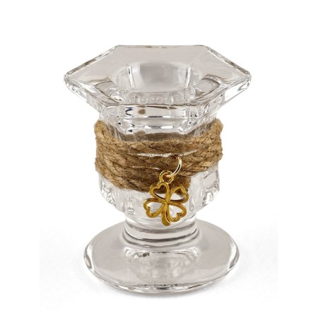 Glass candlestick, for high holy, 5 × 5.5 cm-1