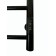 The electric heated tower "Sanprise" Aurora P4, 400x500 mm, universal, black