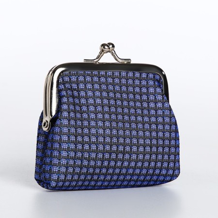 Women's wallet on the farmar, blue color