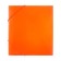 Elastic band A5, 500 μm, Calligrata, spine 30 mm, neon, orange