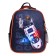 School frame backpack 38 x 30 x 16 cm, ergonomic back, Stavia Police