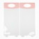 Box Gift folding carrion for colors, packaging, “peach”, 20 x 20 x 4 cm