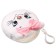 Plyushchiy round wallet with ears, kitty Marie