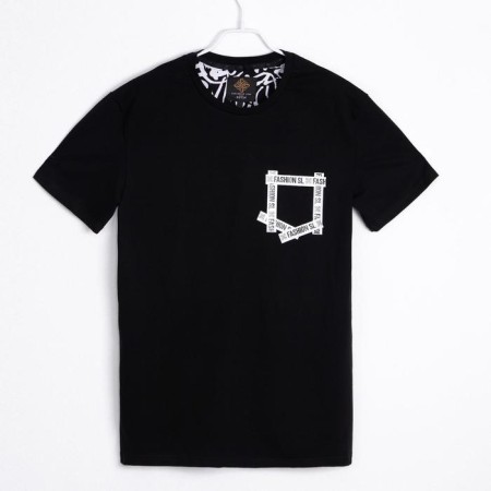 T -shirt SL Fashion, 50, black-5
