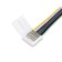 Flexible unilateral connector for LED tape 5050 12/24V (6 contact) 150 mm GS7351, 5 pcs