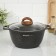 Pan Granit Ultra, 3 l, d = 22 cm, h = 12.5 cm, glass cover, anti -stick coating