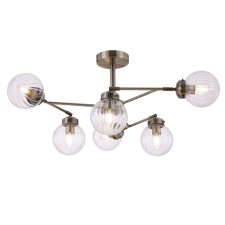 Caustra Freya Fr5041PL-06BS DAISY, 740x740x320 mm, E14, 6x40W, brass color