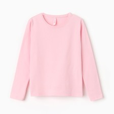 Longslit for the girl, the color is light pink, height 128 cm