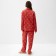 Pajama New Year's Women's KAFTAN cars, red color, size 48-50
