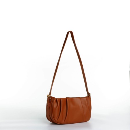 Bag Cross-Bodi with a zipper, the color is red-2