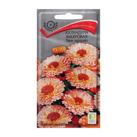 Flowers of calendula flowers terry "Pink Surpraise", 0.4 g