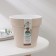 Kashpo for flowers with an insert "Porto", 1 l, pearl color