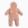 Combineson crumb I am insulated plush, height 62-68, beige