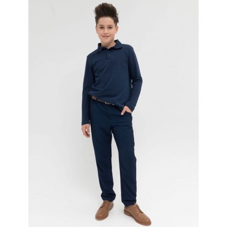 Jumper Pol for a boy Pelican, height 116 cm, blue color-4