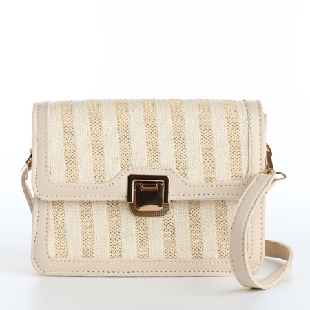 Bag-mixer on the valve, long belt, beige color